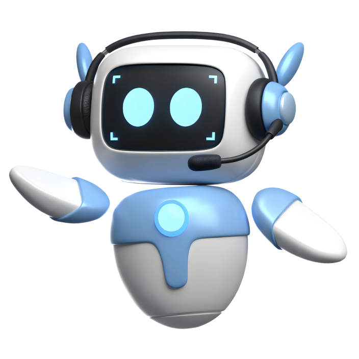 Robot ilustrativ pentru servicii de feedback clienți